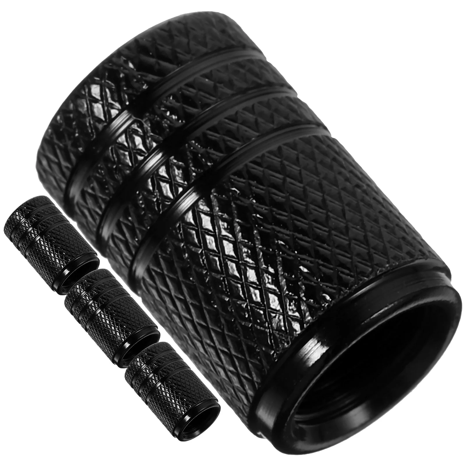 4Pcs Tire Valve Caps Aluminum Alloy Car Truck Motorcycle Decorative Stem Covers Dust Proof Lightweight Black
4Pcs Tire Valve Caps Aluminum Alloy Car Truck Motorcycle Decorative Stem Covers Dust Proof Lightweight Black
