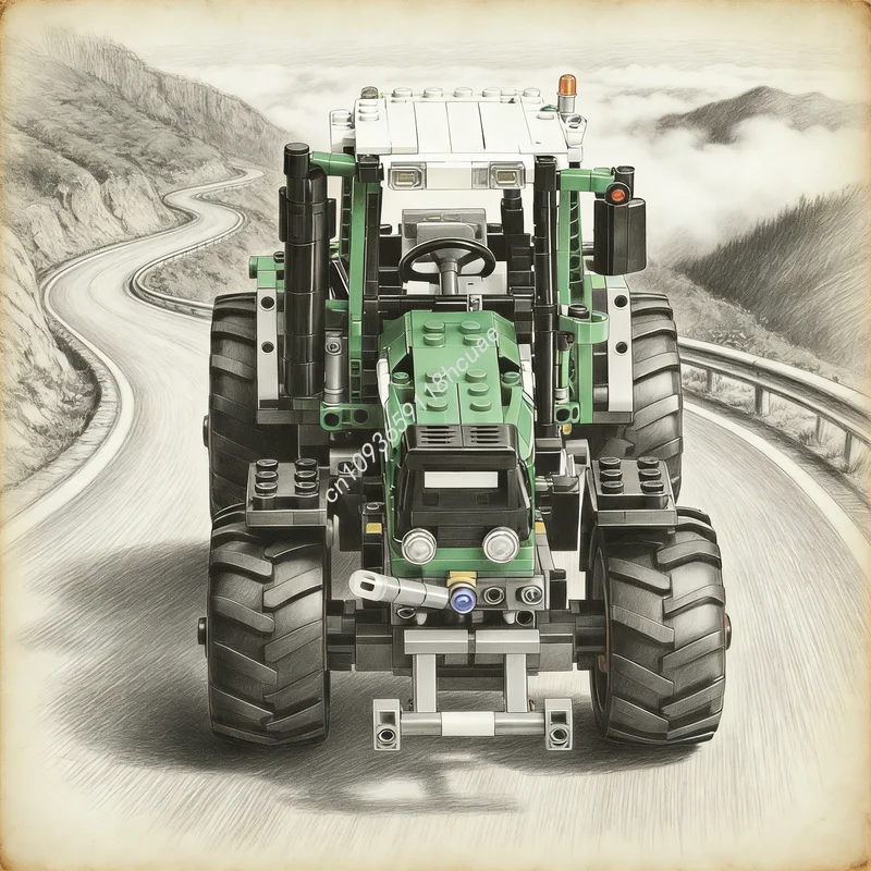 668pcs MOC Fendt Vario Tractor Bodywork Only Technical Model Building Blocks Architecture Toys Christmas Gift Education Kids
668pcs MOC Fendt Vario Tractor Bodywork Only Technical Model Building Blocks Architecture Toys Christmas Gift Education Kids