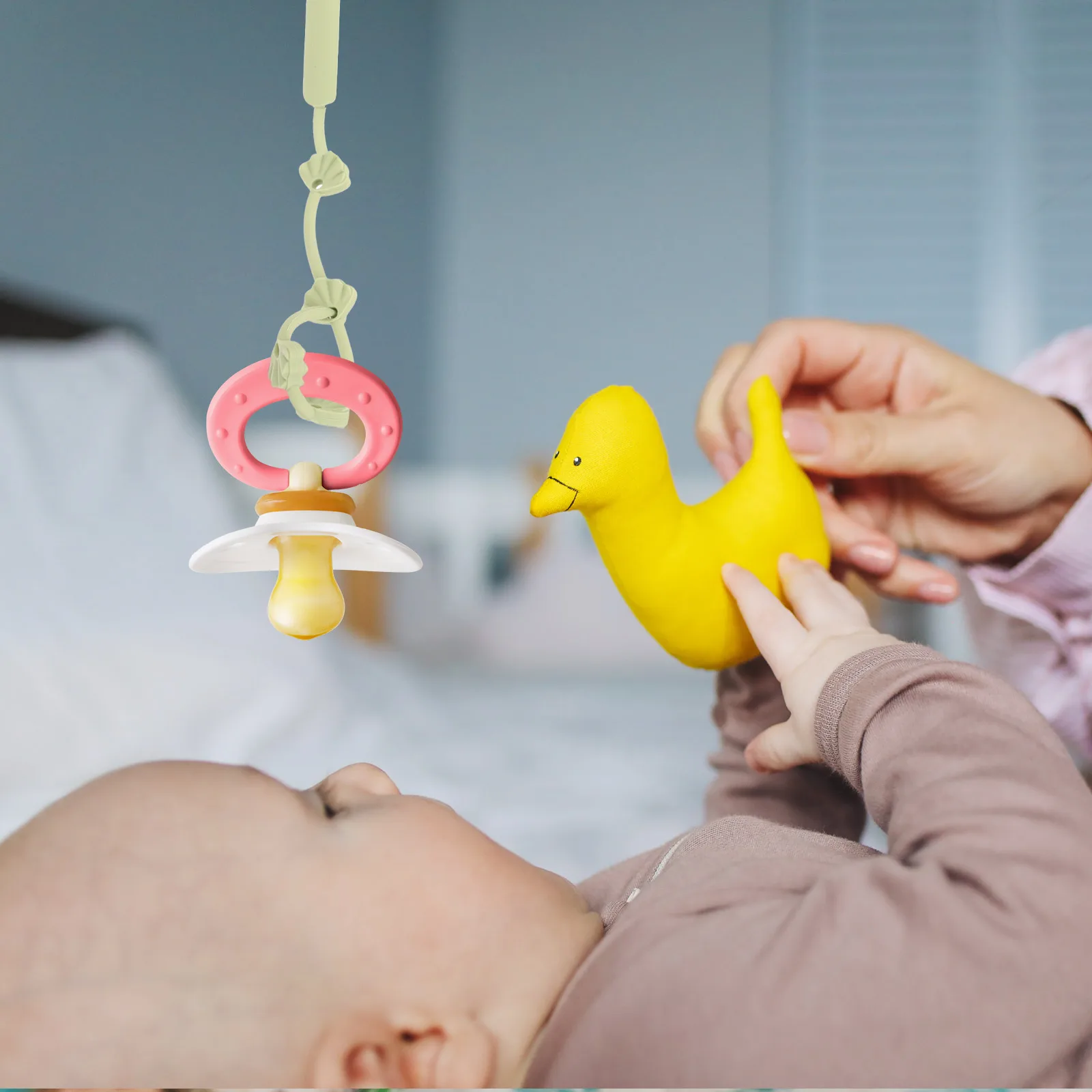 Baby Bottle Lanyard Silicone Pacifier Strap Anti-Loss Stroller Toy Holder Adjustable Safe for Newborn Toddler for baby
Baby Bottle Lanyard Silicone Pacifier Strap Anti-Loss Stroller Toy Holder Adjustable Safe for Newborn Toddler for baby