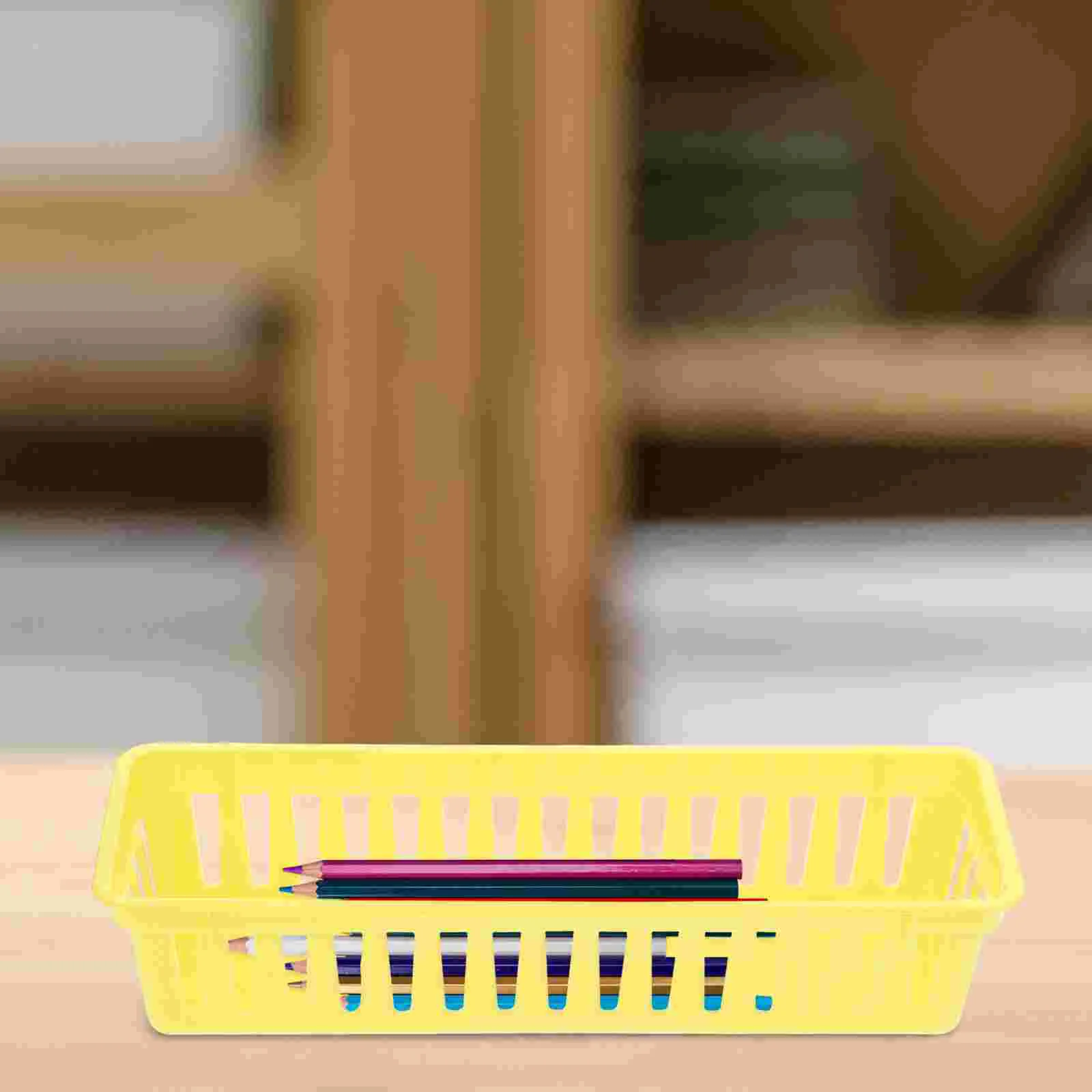 Pencil Holder Stationery Basket Colored Organizer Classroom Bins for Students Case
Pencil Holder Stationery Basket Colored Organizer Classroom Bins for Students Case