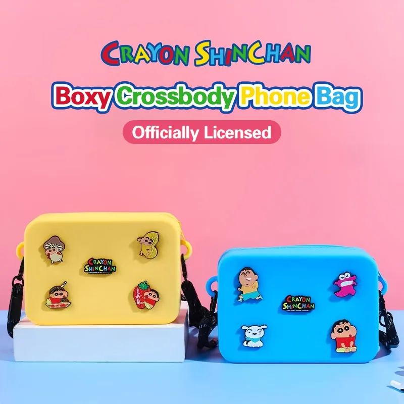 Сумка через плечо Crayon Shin-chan, милый мультяшный чехол для телефона, регулируемый ремень, дорожная прогулка, прочный ремешок с героями мультфильмов, легкая сумка
Сумка через плечо Crayon Shin-chan, милый мультяшный чехол для телефона, регулируемый ремень, дорожная прогулка, прочный ремешок с героями мультфильмов, легкая сумка