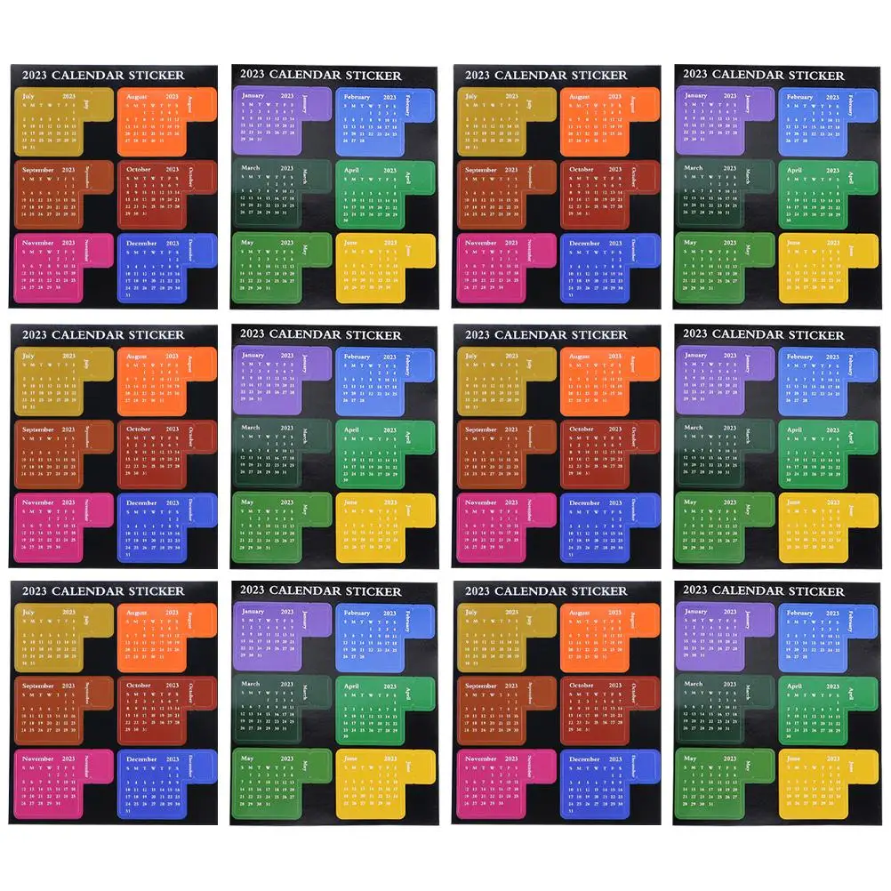 12 Sheets Month Index Sticker Calendar DIY Planner Tabs Book Accessory Multi Function Sticky Labels Household Planner School
12 Sheets Month Index Sticker Calendar DIY Planner Tabs Book Accessory Multi Function Sticky Labels Household Planner School