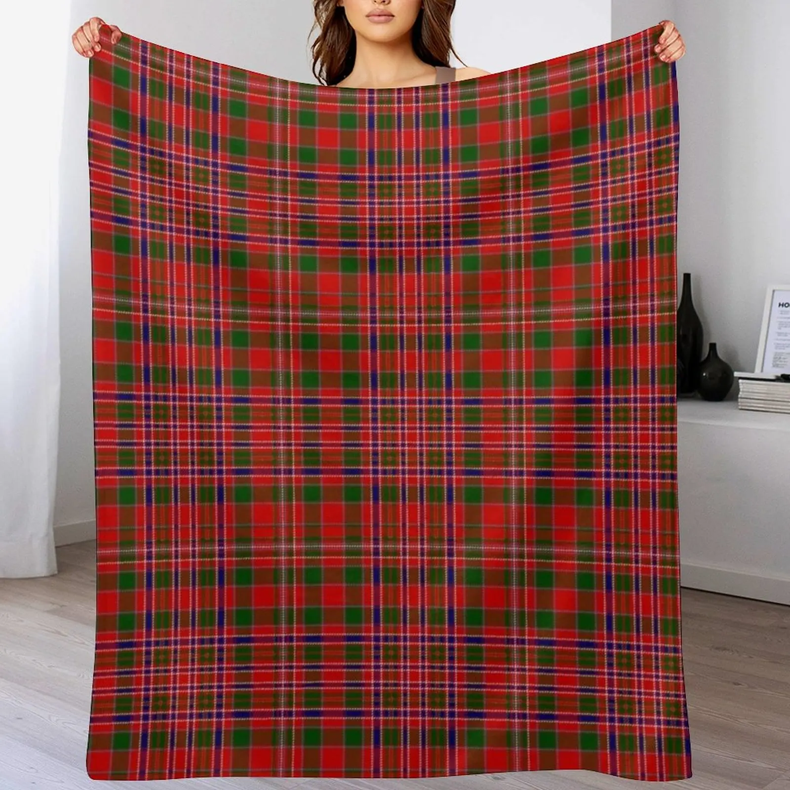 Clan MacAlister Tartan Throw Blanket Thin Soft Blanket for Summer Night Sleeping
Clan MacAlister Tartan Throw Blanket Thin Soft Blanket for Summer Night Sleeping