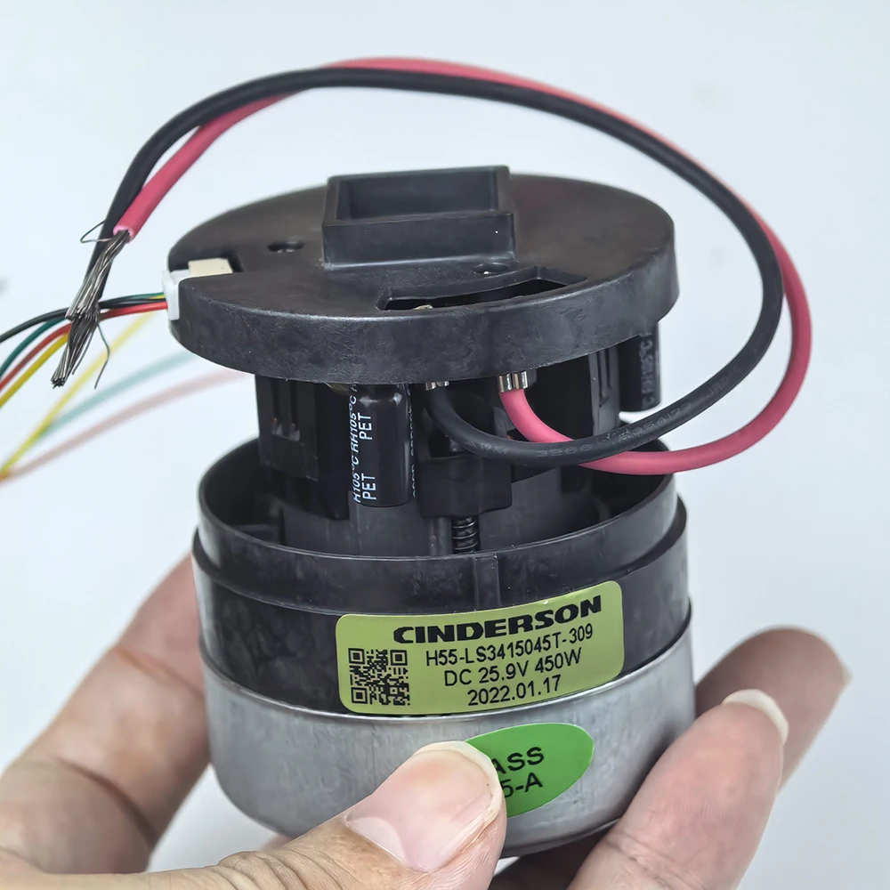 H55-LS3415045T-309 DC 25.9V 450W BLDC55 Ultra-High speed Brushless Motor Fan Vacuum Cleaner Fan High-power Built-in Driver
H55-LS3415045T-309 DC 25.9V 450W BLDC55 Ultra-High speed Brushless Motor Fan Vacuum Cleaner Fan High-power Built-in Driver