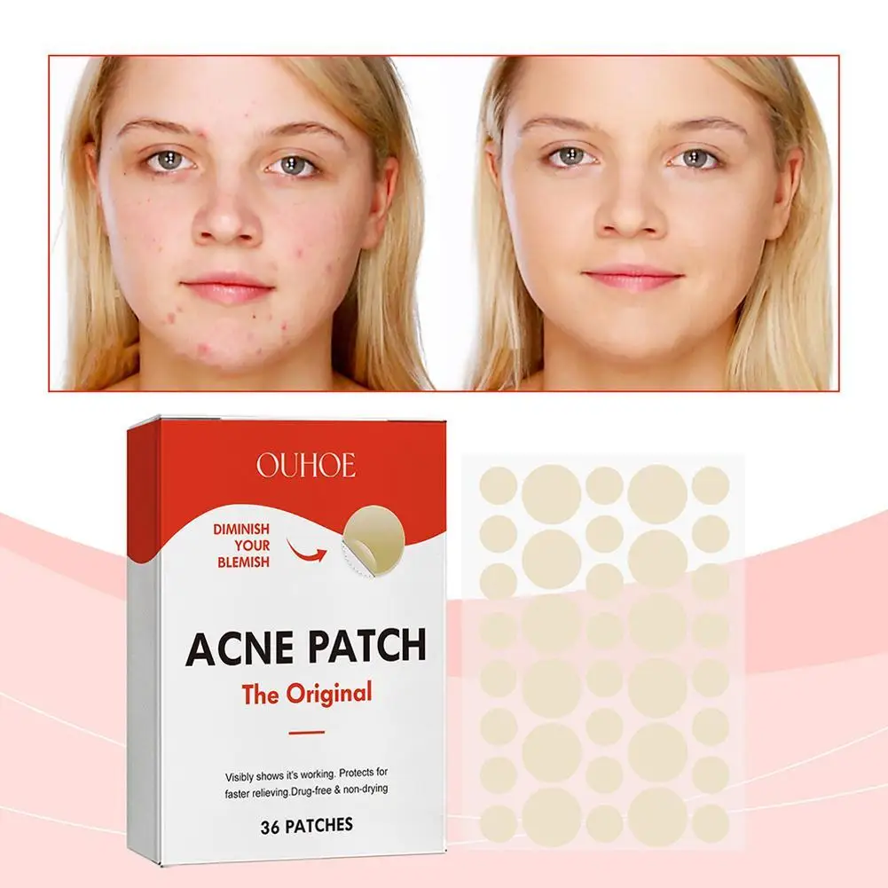 36pcs Invisible Acne Patch Remove Acne Cover Acne Marks For Inflamed Acne Improve Whiteheads Skin Care
36pcs Invisible Acne Patch Remove Acne Cover Acne Marks For Inflamed Acne Improve Whiteheads Skin Care