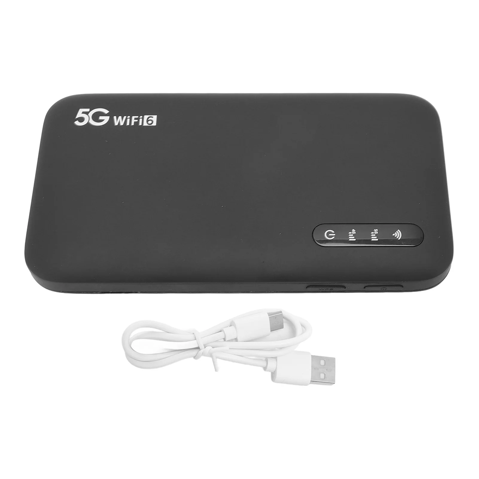 Portable 5G Mobile Hotspot WiFi 6 Portable Router with SIM Card Slot for Home and Travel Use Support 16 Devices 6100mAh Battery
Portable 5G Mobile Hotspot WiFi 6 Portable Router with SIM Card Slot for Home and Travel Use Support 16 Devices 6100mAh Battery
