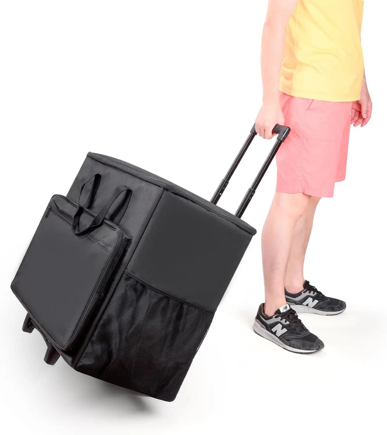 Desktop Computer Carrying Case, Padded Nylon Tote Bag for PC Tower, Keyboard, Mouse & Cables
Desktop Computer Carrying Case, Padded Nylon Tote Bag for PC Tower, Keyboard, Mouse & Cables