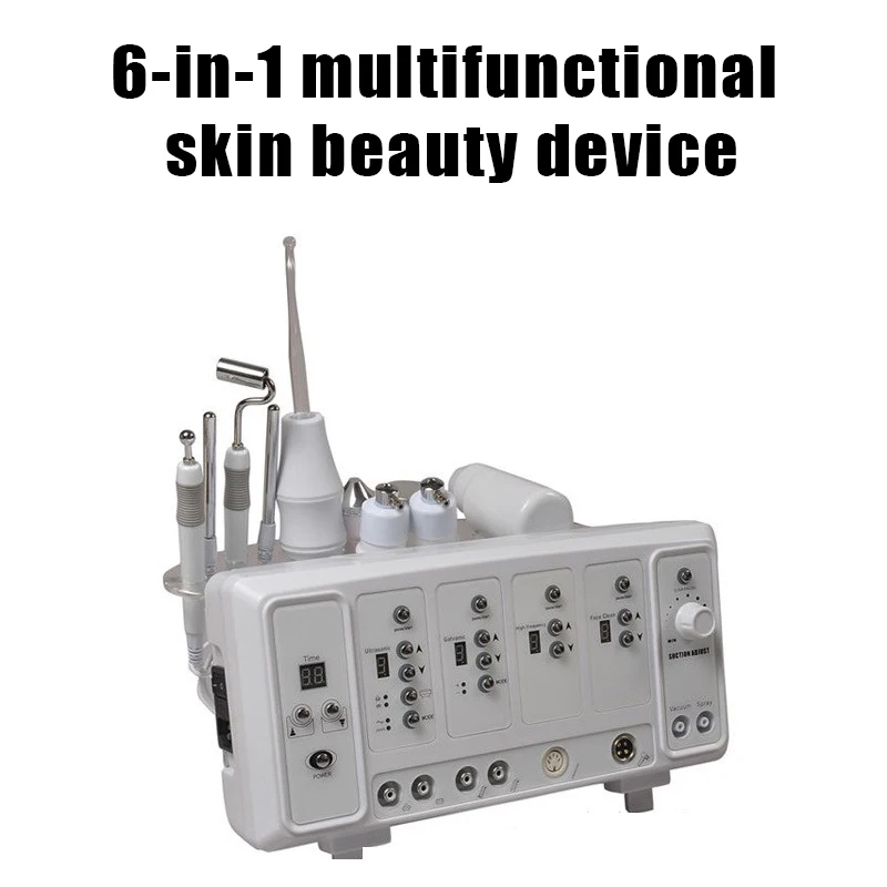 6-in-1 Multifunctional Skin Beauty Device, Electric Therapy Stick, Skin Grinding, Facial Cleansing, Introduction of Hydration,
6-in-1 Multifunctional Skin Beauty Device, Electric Therapy Stick, Skin Grinding, Facial Cleansing, Introduction of Hydration,