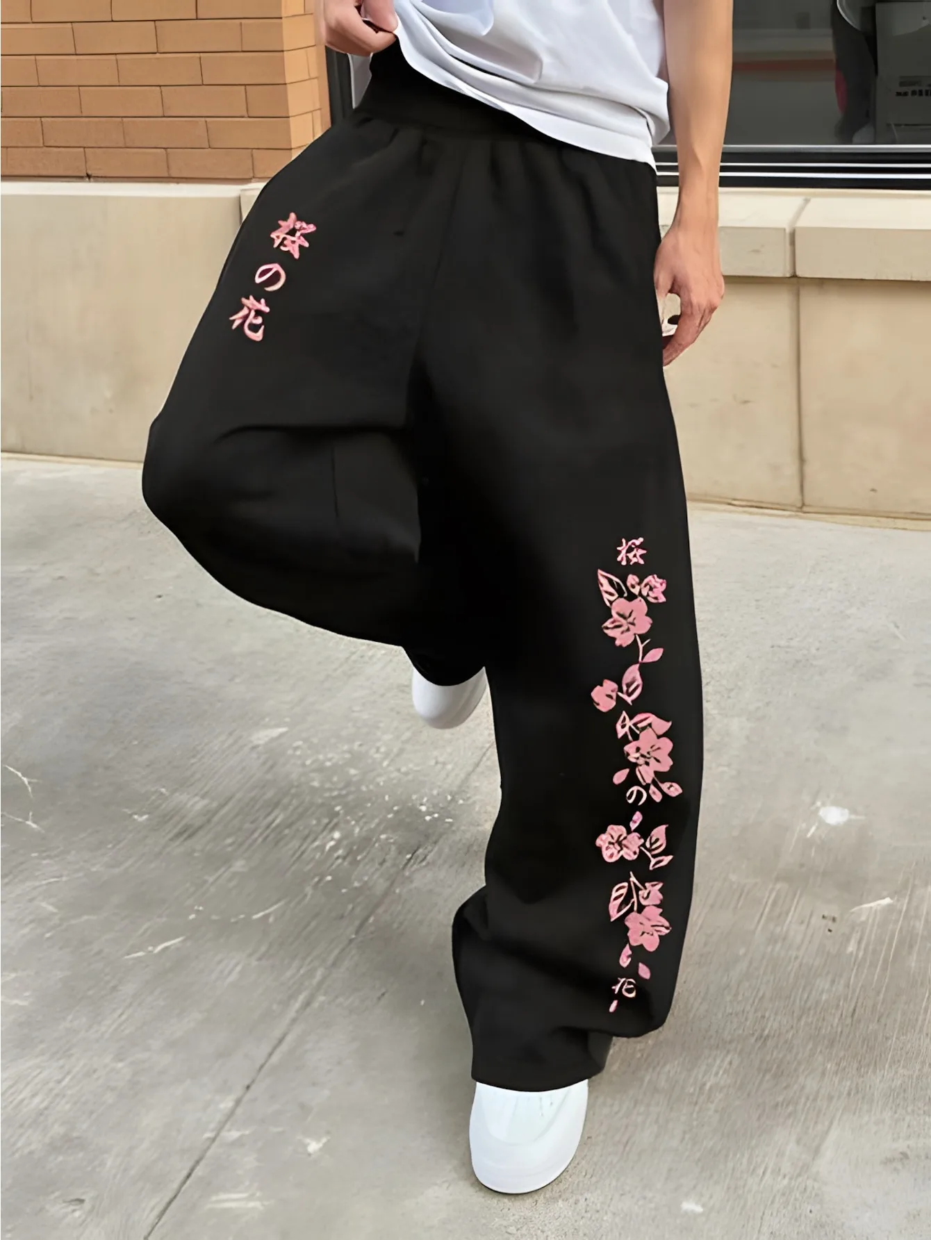 Dark High-Street Print Men's Loose-Fit, Flowy, Floor-Length Flared Casual Sweatpants; Slimming Floor-Length Athletic Pants
Dark High-Street Print Men's Loose-Fit, Flowy, Floor-Length Flared Casual Sweatpants; Slimming Floor-Length Athletic Pants