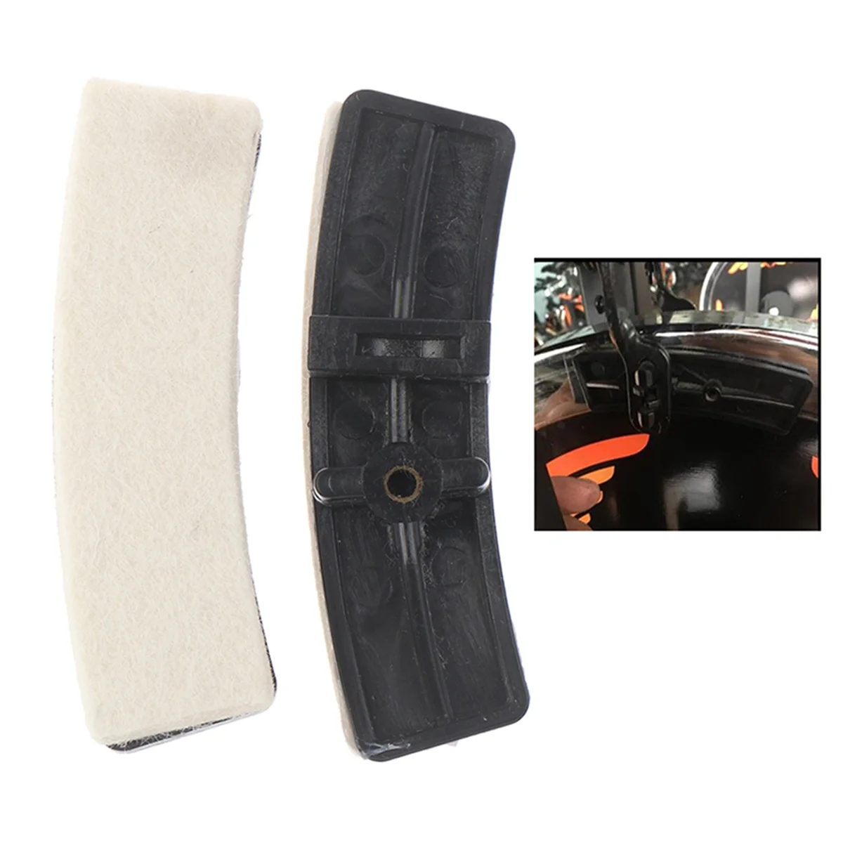 NEW Exercise Bike Brake Pads Hairy Pad for Spinning Bike Brake Pads Bike Brake Group Replacement Part
NEW Exercise Bike Brake Pads Hairy Pad for Spinning Bike Brake Pads Bike Brake Group Replacement Part