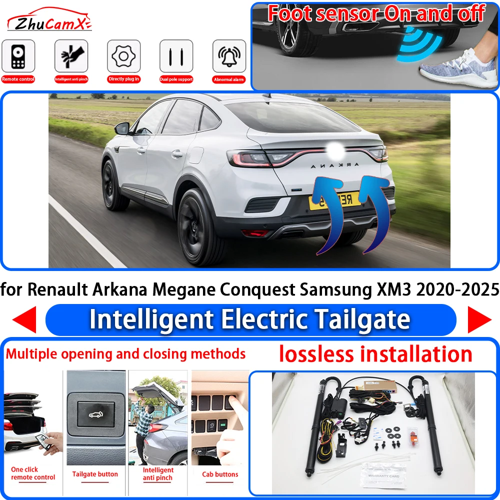for Renault Arkana Megane Conquest Samsung XM3 2020-2025 OEM Power Liftgate Trunk Electric Suction Tailgate Tail Gate Lift Strut
for Renault Arkana Megane Conquest Samsung XM3 2020-2025 OEM Power Liftgate Trunk Electric Suction Tailgate Tail Gate Lift Strut