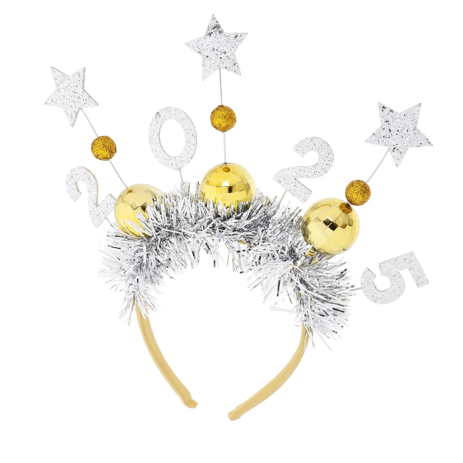 2025 New Year Hair Bands Sparkling Festive Headbands for Adults Teens Party Dress Up Holiday Events Stage Performances
2025 New Year Hair Bands Sparkling Festive Headbands for Adults Teens Party Dress Up Holiday Events Stage Performances