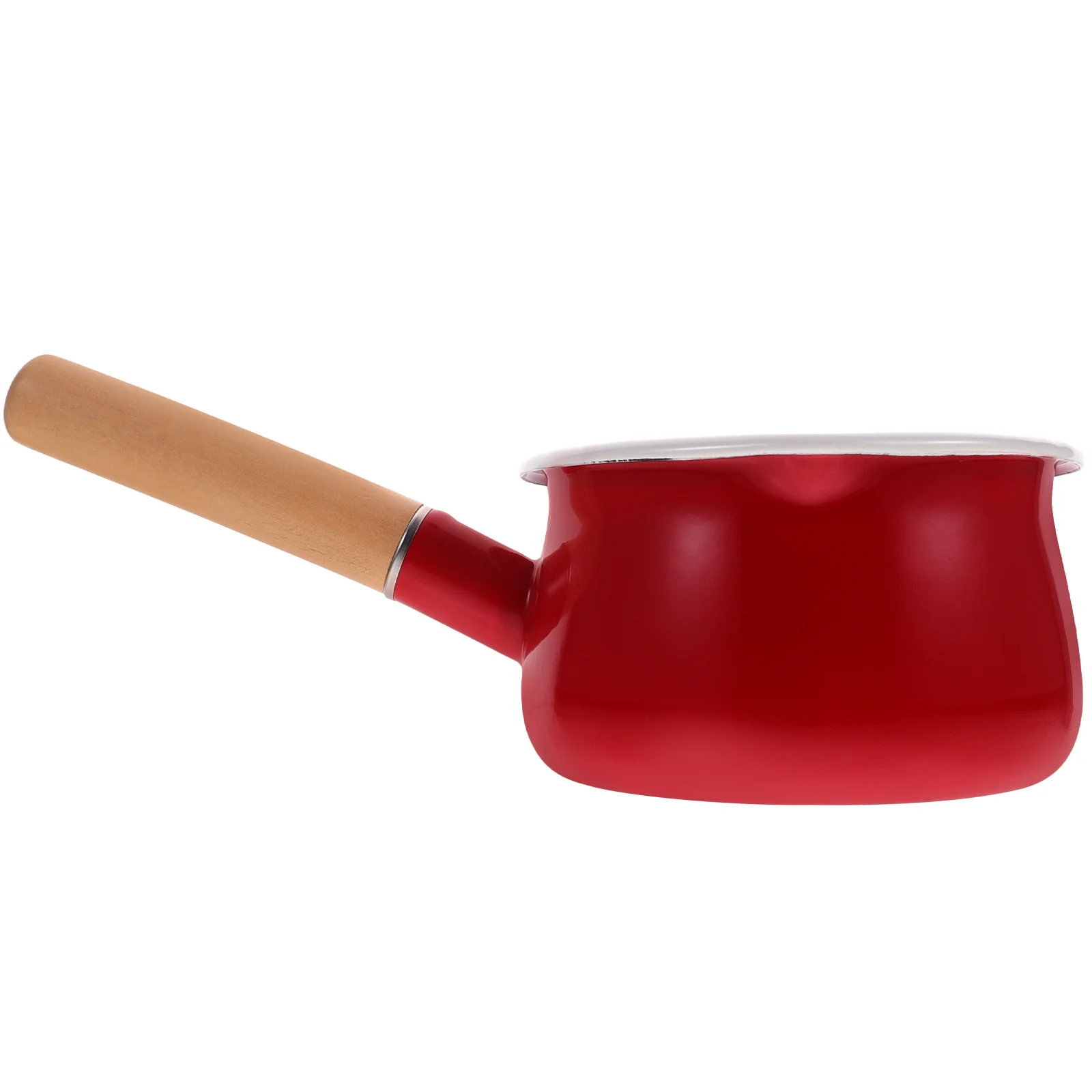 Enamel Milk Small Saucepan Non-Stick Solid Wood Handle Kitchen Cooking Pot Baby Food Soup Butter Melting Pan Mini
Enamel Milk Small Saucepan Non-Stick Solid Wood Handle Kitchen Cooking Pot Baby Food Soup Butter Melting Pan Mini