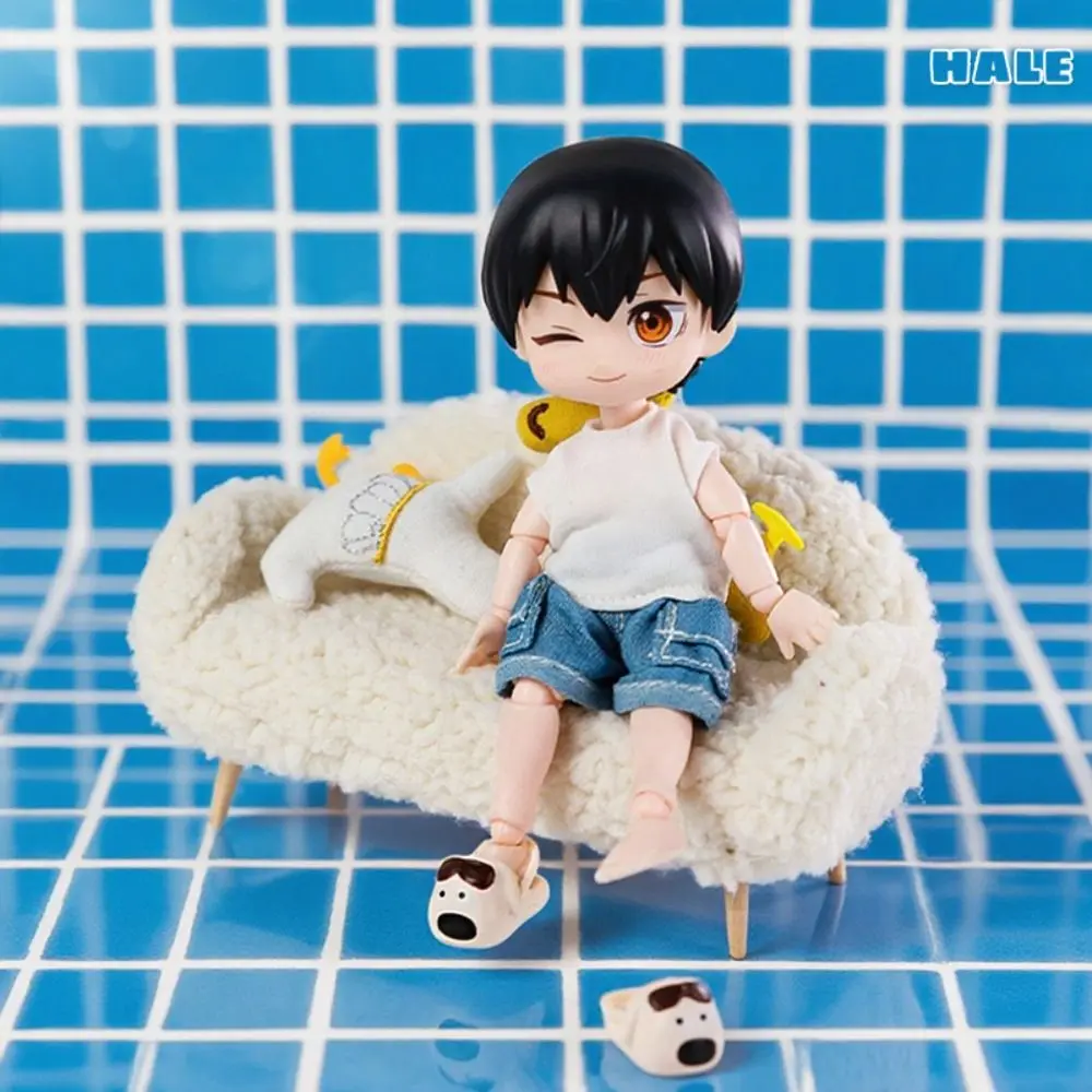 1 Pair Round Toe Big Nose Dog Doll Shoe Simulation Cartoon Silicone puppy slippers Cute Mini Ob11 Doll Slippers Kids Gift
1 Pair Round Toe Big Nose Dog Doll Shoe Simulation Cartoon Silicone puppy slippers Cute Mini Ob11 Doll Slippers Kids Gift