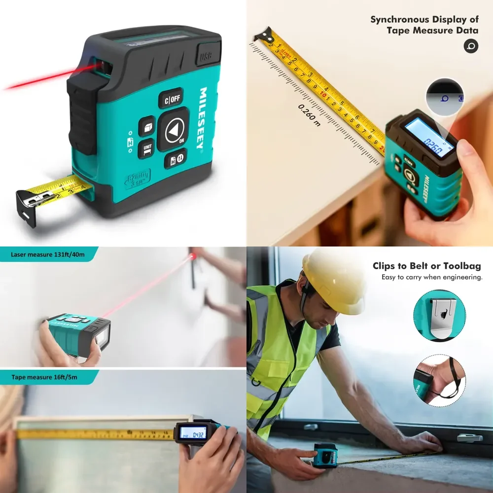 Mileseey DT20 Custom Logo 3 in 1 Smart Waterproof Round Mini 5M Retractable Digital Distance Meter Measuring Tape
Mileseey DT20 Custom Logo 3 in 1 Smart Waterproof Round Mini 5M Retractable Digital Distance Meter Measuring Tape