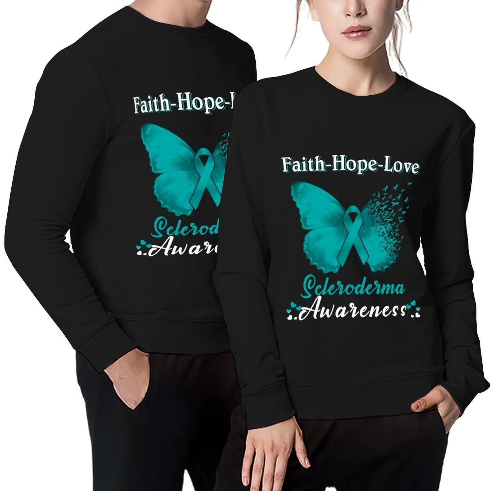 Faith Hope Love Butterfly Scleroderma Awareness Pullover autumn clothes men clothing winter clothes men sweatshirt
Faith Hope Love Butterfly Scleroderma Awareness Pullover autumn clothes men clothing winter clothes men sweatshirt