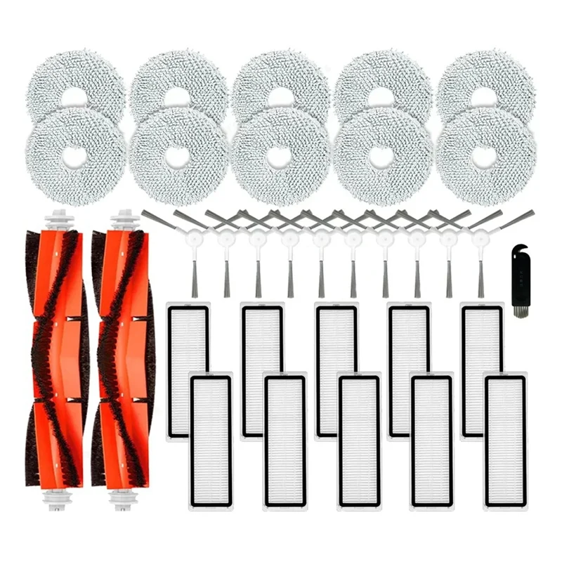 For Xiaomi Robot Vacuum S10+ / S10 Plus B105 Vacuum Cleaner Main Side Brush Hepa Filter Mop Rag Cloth Spare Parts
For Xiaomi Robot Vacuum S10+ / S10 Plus B105 Vacuum Cleaner Main Side Brush Hepa Filter Mop Rag Cloth Spare Parts