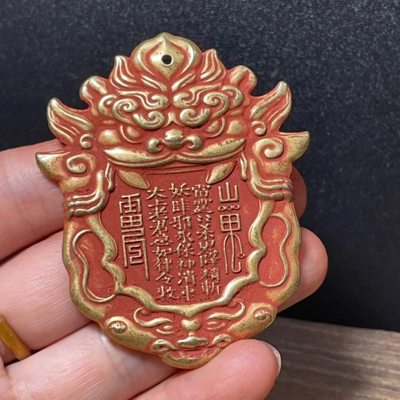 Antique Copper Plaque Vermilion Mountain Ghost Beast Head Plaque Mountain Ghost Bagua Token Tiger Head Plaque Copper Hanging Orn
Antique Copper Plaque Vermilion Mountain Ghost Beast Head Plaque Mountain Ghost Bagua Token Tiger Head Plaque Copper Hanging Orn