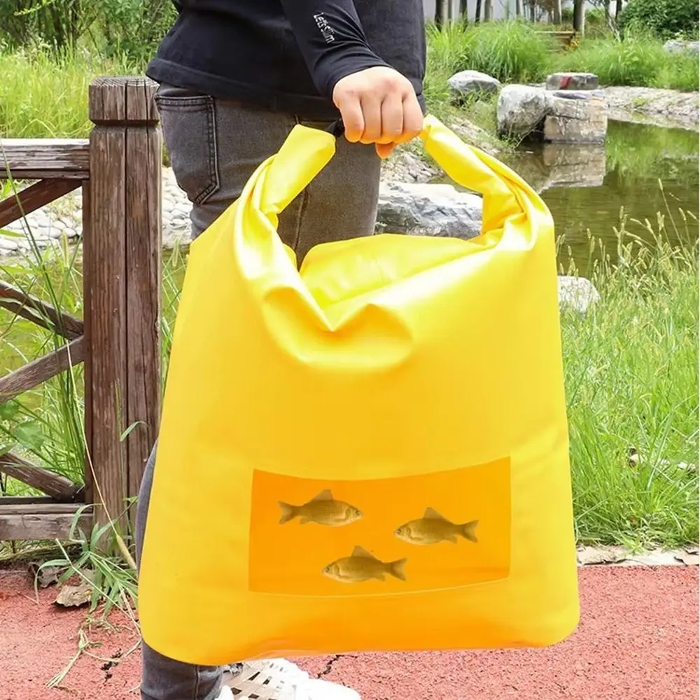Large Capacity Folding Live Fish Bag Oxygenation Hole Waterproof Portable Fish Bucket Clear Window Leak-proof Fishing Gear Bag
Large Capacity Folding Live Fish Bag Oxygenation Hole Waterproof Portable Fish Bucket Clear Window Leak-proof Fishing Gear Bag