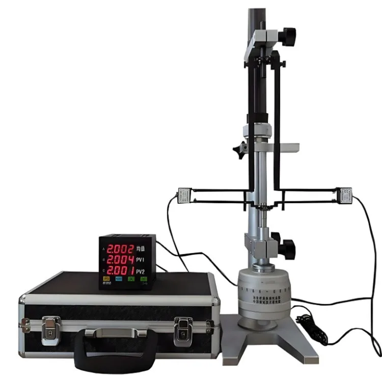 Residual deformation tester for steel bars High-precision electronic extensometer Large deformation measuring
Residual deformation tester for steel bars High-precision electronic extensometer Large deformation measuring