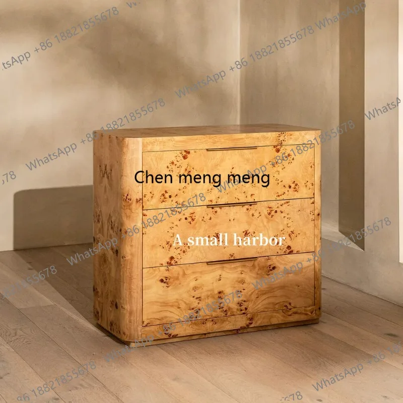 American retro tree tumor parquet chest cabinet locker designer art drawer storage cabinet
American retro tree tumor parquet chest cabinet locker designer art drawer storage cabinet