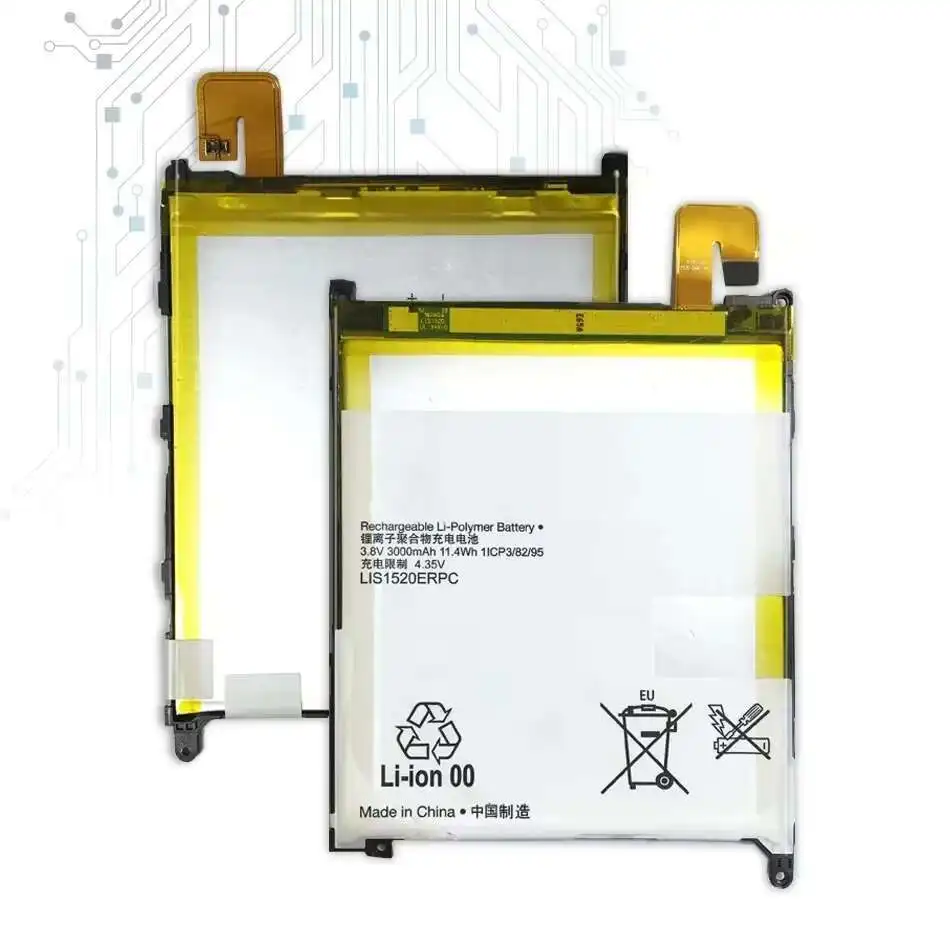 LIS1520ERPC Сменный аккумулятор для Sony Xperia Z Ultra/ZU/L4 XL39h C6802 C6833 Togari
LIS1520ERPC Сменный аккумулятор для Sony Xperia Z Ultra/ZU/L4 XL39h C6802 C6833 Togari