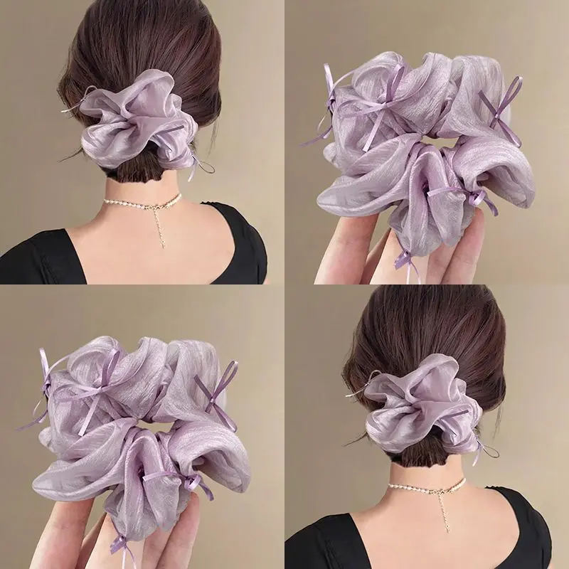 3-piece set, Korean high-end hair ties, bow mesh hair accessories, gentle and elegant thickened headbands and hair elastics
3-piece set, Korean high-end hair ties, bow mesh hair accessories, gentle and elegant thickened headbands and hair elastics