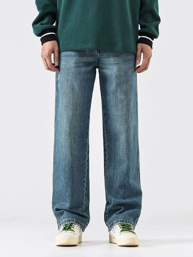 Mens Baggy Jeans for Men Women Y2k Skater Vintage Plain Pants Casual Wide Leg Jeans Loose Fit Denim Jeans
Mens Baggy Jeans for Men Women Y2k Skater Vintage Plain Pants Casual Wide Leg Jeans Loose Fit Denim Jeans