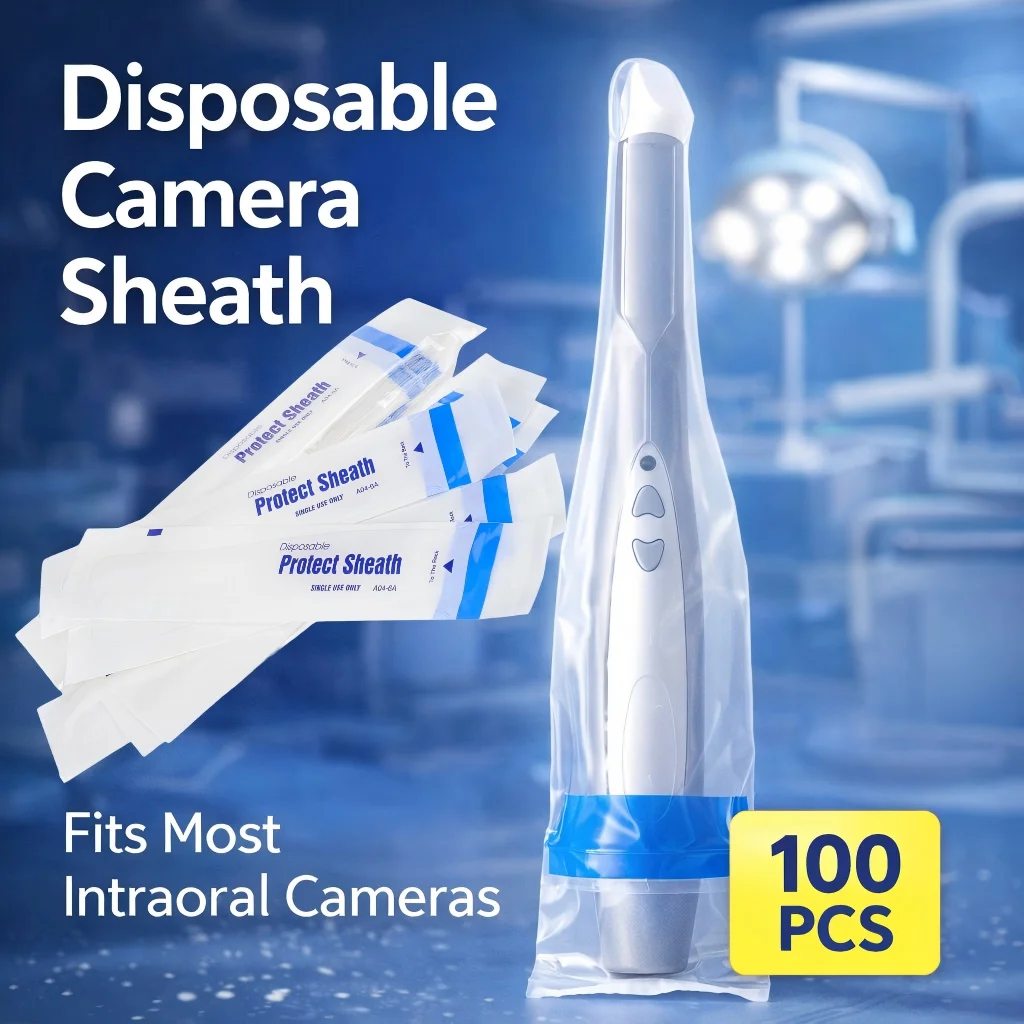 100PCS Dental Intraoral Camera Sheath Disposable Transparent Camera Cover Sleeve Fit Most Dental Cameras Protective Cover
100PCS Dental Intraoral Camera Sheath Disposable Transparent Camera Cover Sleeve Fit Most Dental Cameras Protective Cover