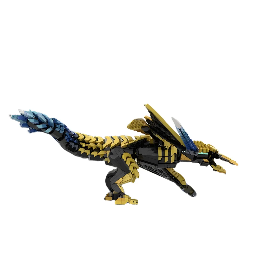 MOC Monster Hunter Building Blocks Rey Dau Flying Dinosaur Terror Attack Monster Bricks Toy Adult Gift
MOC Monster Hunter Building Blocks Rey Dau Flying Dinosaur Terror Attack Monster Bricks Toy Adult Gift
