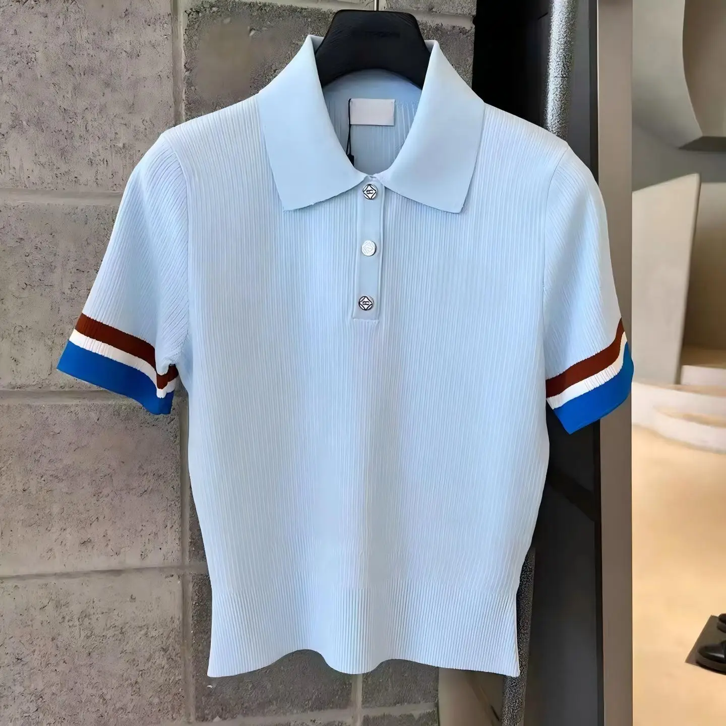 Women's New Arrival Golf Apparel: Slim-Fit, Stretchy, Slimming, Versatile Knit Short-Sleeve T-Shirt
Women's New Arrival Golf Apparel: Slim-Fit, Stretchy, Slimming, Versatile Knit Short-Sleeve T-Shirt