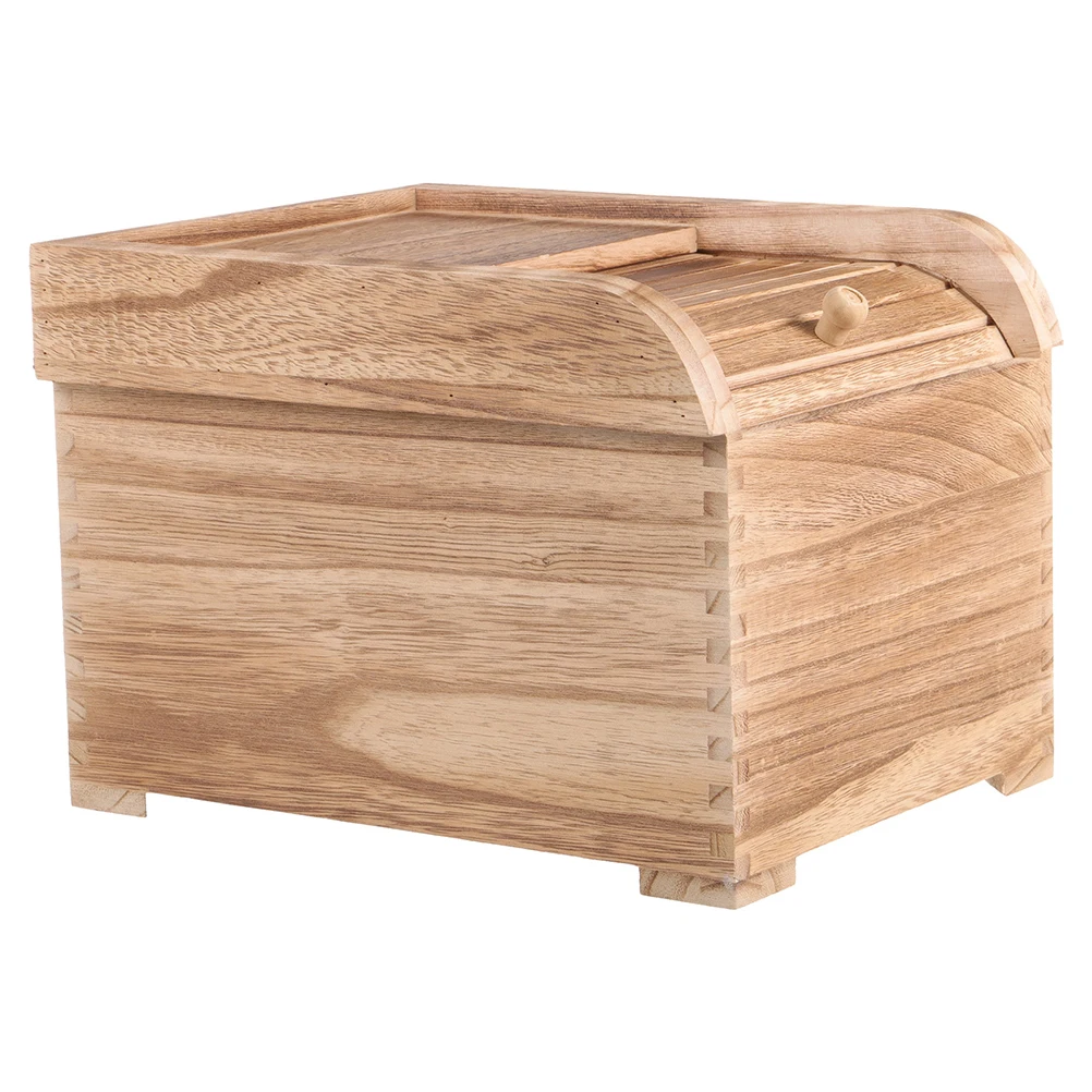 Wooden Rice Storage Container Food Bucket Cereal Grain Box Large Capacity Kitchen Organizer Pantry Storage Bin Reusable
Wooden Rice Storage Container Food Bucket Cereal Grain Box Large Capacity Kitchen Organizer Pantry Storage Bin Reusable