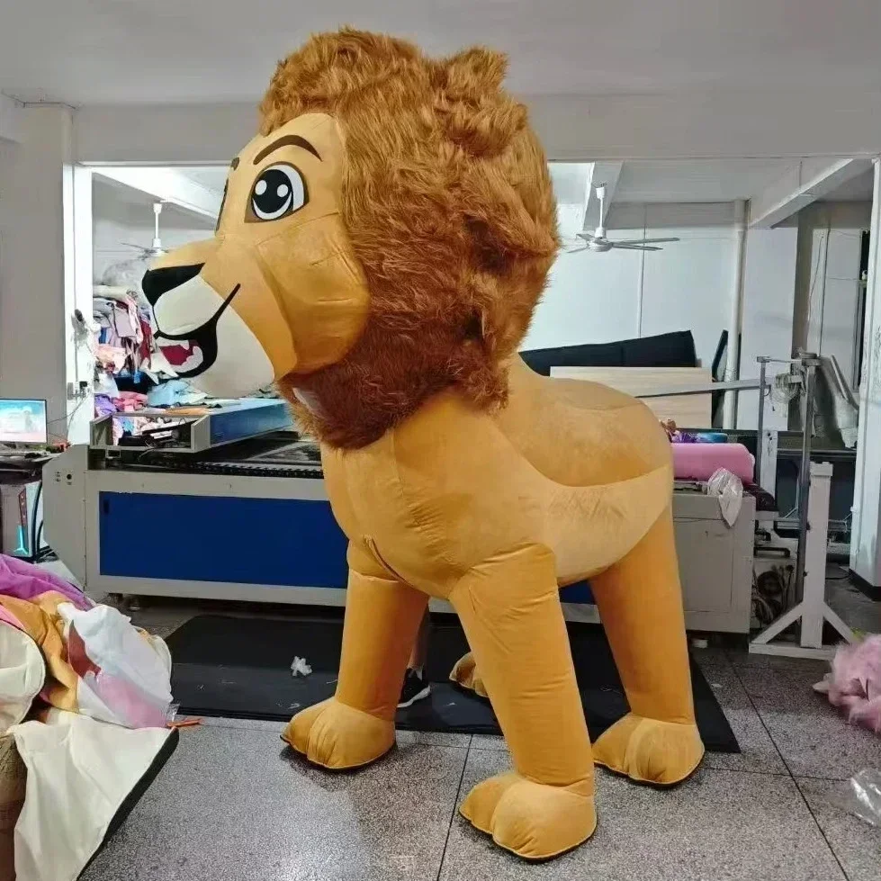 New Inflatable Lion Mascot Costume Furry Advertising Adult Carnival Halloween Fursuit No Charger No Battery
New Inflatable Lion Mascot Costume Furry Advertising Adult Carnival Halloween Fursuit No Charger No Battery