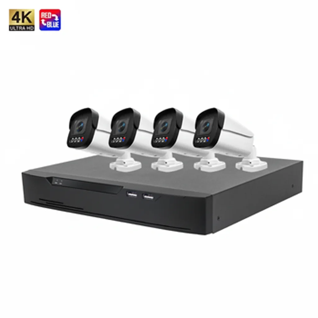 4K Security Camera System POE NVR Kit 8MP IP Camera Two-Way Audio Red&Light Alarm 7/24 Recording HDD Support H.265 Night Vision
4K Security Camera System POE NVR Kit 8MP IP Camera Two-Way Audio Red&Light Alarm 7/24 Recording HDD Support H.265 Night Vision