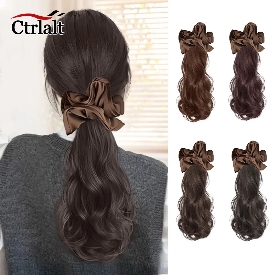 Long Wavy Curly Claw Ponytail with Hair Accessories Synthetic Clip in Hairtail Extension Fluffy Low Tie Grab Ponytail for Women
Long Wavy Curly Claw Ponytail with Hair Accessories Synthetic Clip in Hairtail Extension Fluffy Low Tie Grab Ponytail for Women