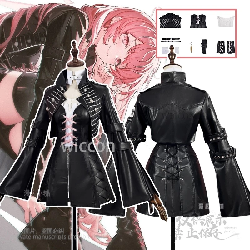 Anime Game Arknights Cosplay Lemuen Costume Uniform Clothing Outfits Skirt Shirt Woman Girls Halloween Party Carnival Customized
Anime Game Arknights Cosplay Lemuen Costume Uniform Clothing Outfits Skirt Shirt Woman Girls Halloween Party Carnival Customized