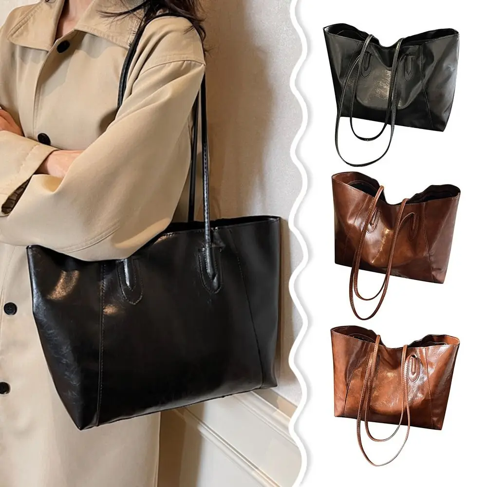 Fashion Shoulder Bag PU Leather Women Tote Bag Soft Large Capacity Shoulder Bag Crossbody Bag Soft Underarm Pouch
Fashion Shoulder Bag PU Leather Women Tote Bag Soft Large Capacity Shoulder Bag Crossbody Bag Soft Underarm Pouch