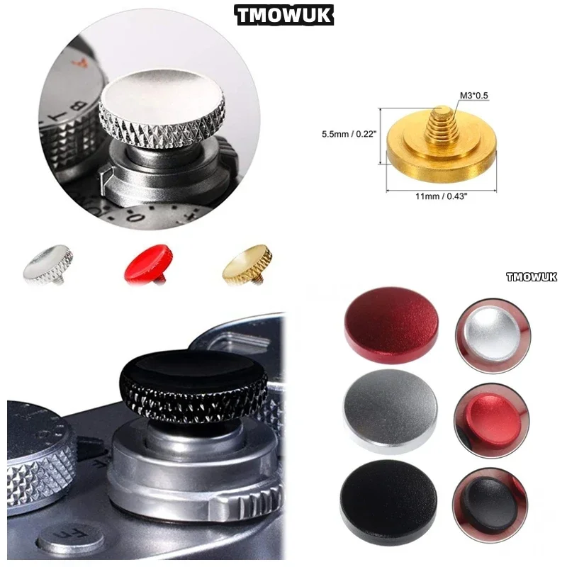 For Fujifilm X100 X100T XPro2 XT3 XT10 XE2 GFX50R XH1 XA5 - Premium Metal Shutter Button Adds Professional Touch
For Fujifilm X100 X100T XPro2 XT3 XT10 XE2 GFX50R XH1 XA5 - Premium Metal Shutter Button Adds Professional Touch