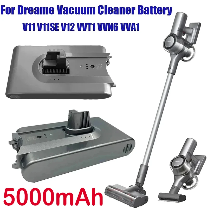 2024 New For Dreame V11 V11SE V12 VVT1 VVN6 VVA1 Wireless Vacuum Cleaner Battery Pack Replacement
2024 New For Dreame V11 V11SE V12 VVT1 VVN6 VVA1 Wireless Vacuum Cleaner Battery Pack Replacement