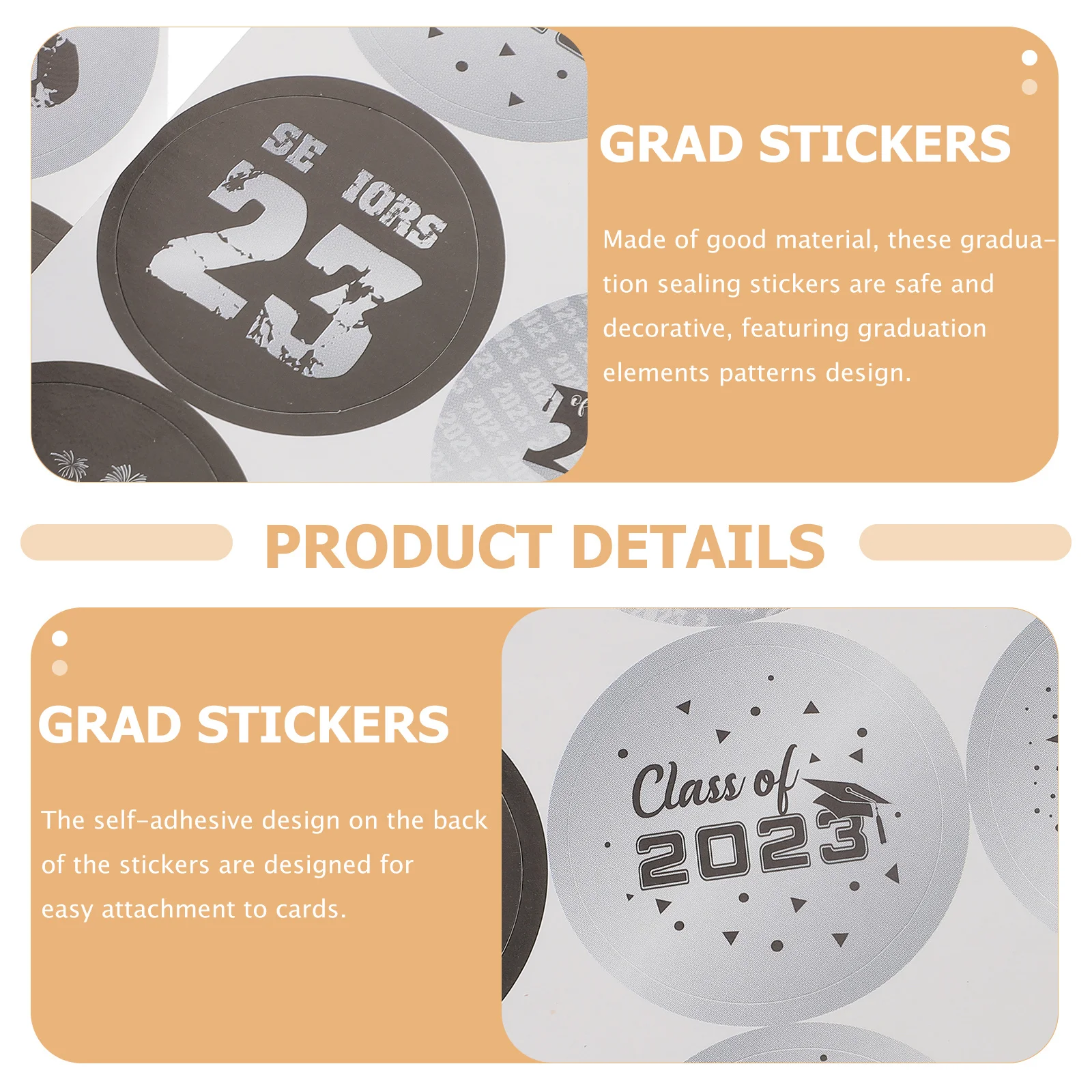 20Pcs Graduation Label Stickers Self Adhesive Graduation Stickers for Party Decorations Gift Labels Envelope Scrapbooking
20Pcs Graduation Label Stickers Self Adhesive Graduation Stickers for Party Decorations Gift Labels Envelope Scrapbooking