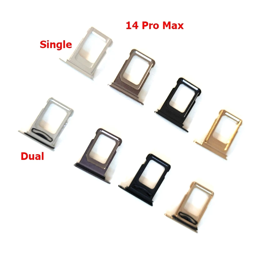100Pcs SIM Card Tray Slot Holder Adapter Socket Repair Parts For iPhone 14 Pro Max
100Pcs SIM Card Tray Slot Holder Adapter Socket Repair Parts For iPhone 14 Pro Max