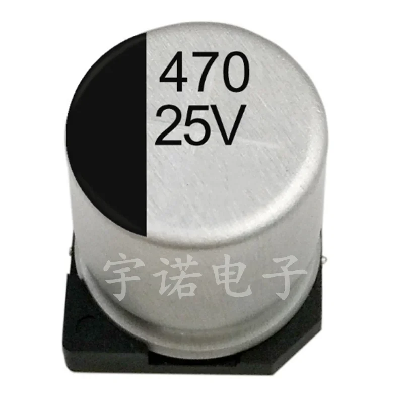 10pcs 25V470UF Electrolytic Capacitors 10*10.5mm SMD Aluminum Electrolytic Capacitors 470 Uf 25V Size:10x10.5(MM)
10pcs 25V470UF Electrolytic Capacitors 10*10.5mm SMD Aluminum Electrolytic Capacitors 470 Uf 25V Size:10x10.5(MM)
