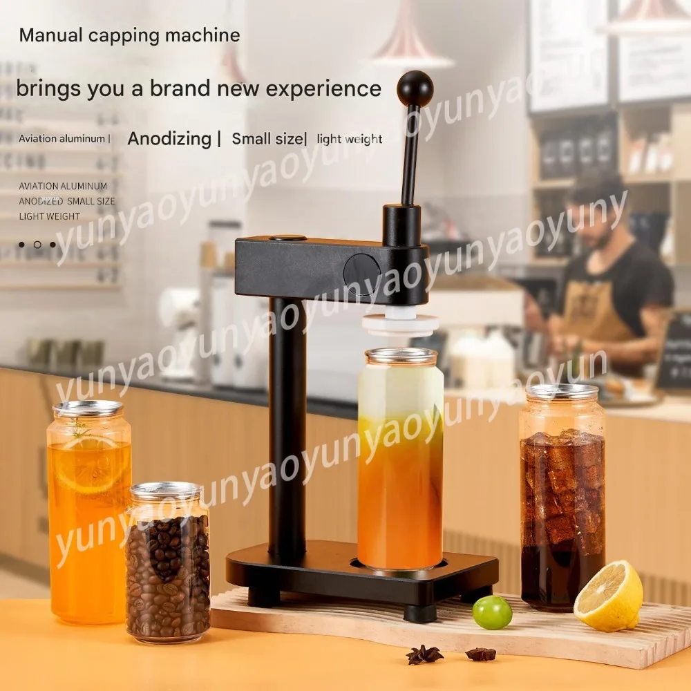 Aluminum Alloy Tin Can Sealer Practical Sealing Device Fit 250ml 330ml 500ml PET Bottle Home Use
Aluminum Alloy Tin Can Sealer Practical Sealing Device Fit 250ml 330ml 500ml PET Bottle Home Use