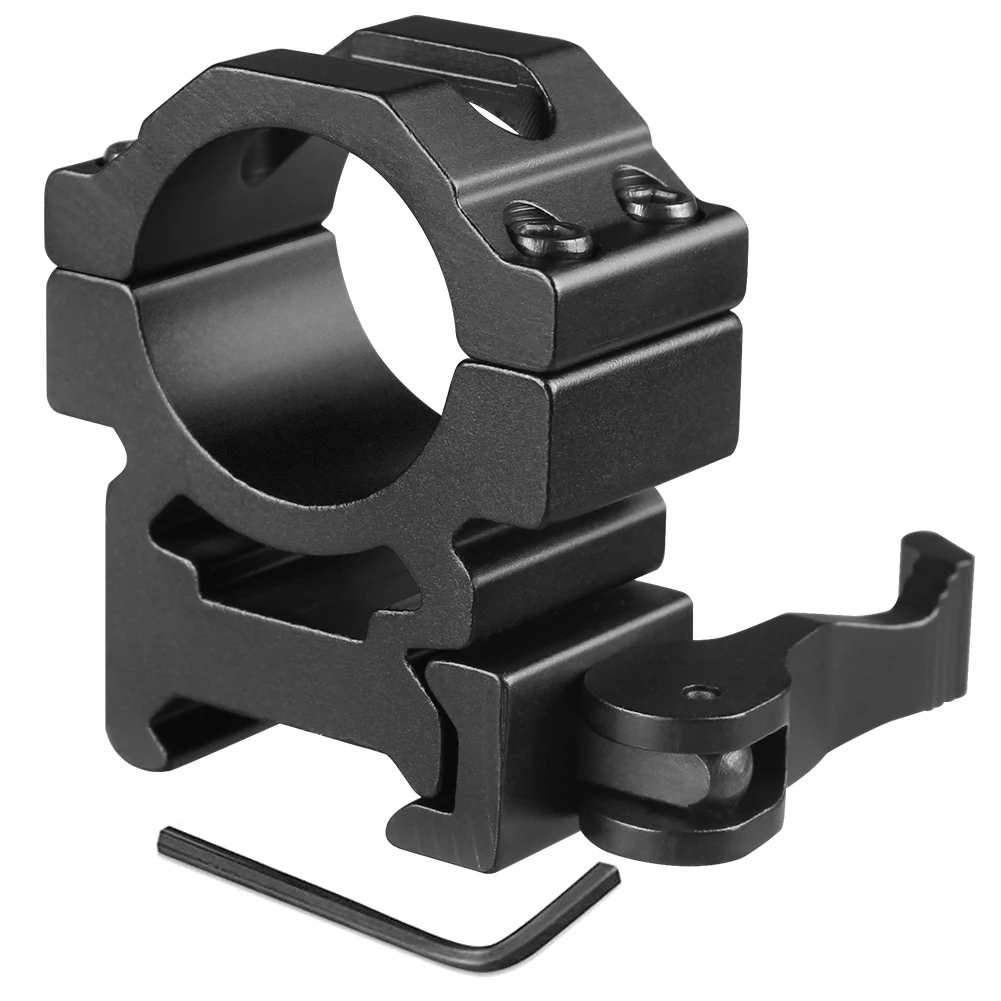 UniqueFire KC11 1Pcs QD Quick Release 1" 25.4mm Scope Ring Low Profile 20mm Dovetail Rail Mount QD Rings
UniqueFire KC11 1Pcs QD Quick Release 1" 25.4mm Scope Ring Low Profile 20mm Dovetail Rail Mount QD Rings