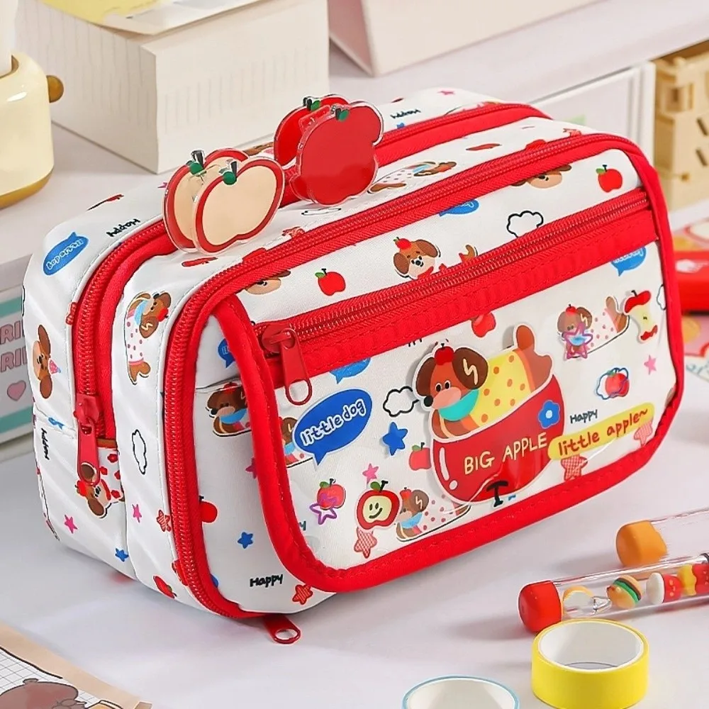 Large Capacity Dopamine Puppy Pencil Bag Fruit Dogs Zipper Stationery Storage Bag Creative Portable Pen Pencil Case Student
Large Capacity Dopamine Puppy Pencil Bag Fruit Dogs Zipper Stationery Storage Bag Creative Portable Pen Pencil Case Student
