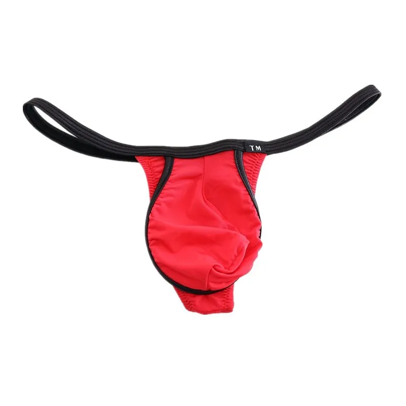 Men's Ice Silk Color Block U-Ring Pouch G-String Thong Low Waist Thin Strap High Elastic Breathable Sexy Underwear
Men's Ice Silk Color Block U-Ring Pouch G-String Thong Low Waist Thin Strap High Elastic Breathable Sexy Underwear