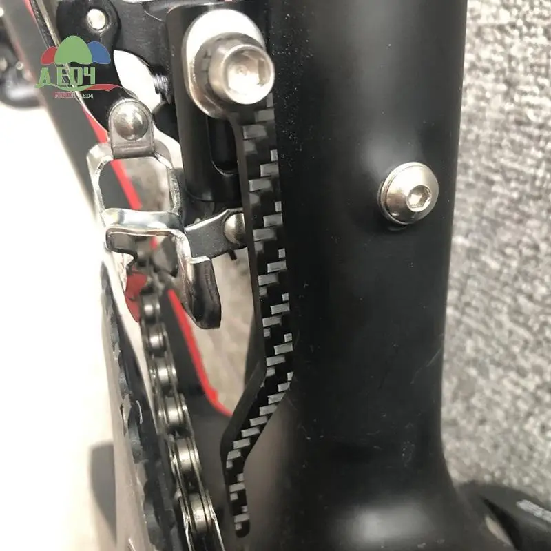 AED4-Carbon Bicycle Chain Guide Bike Chain Stabilizer With Titanium Screw Bicycle Parts For MTB Road Bike
AED4-Carbon Bicycle Chain Guide Bike Chain Stabilizer With Titanium Screw Bicycle Parts For MTB Road Bike