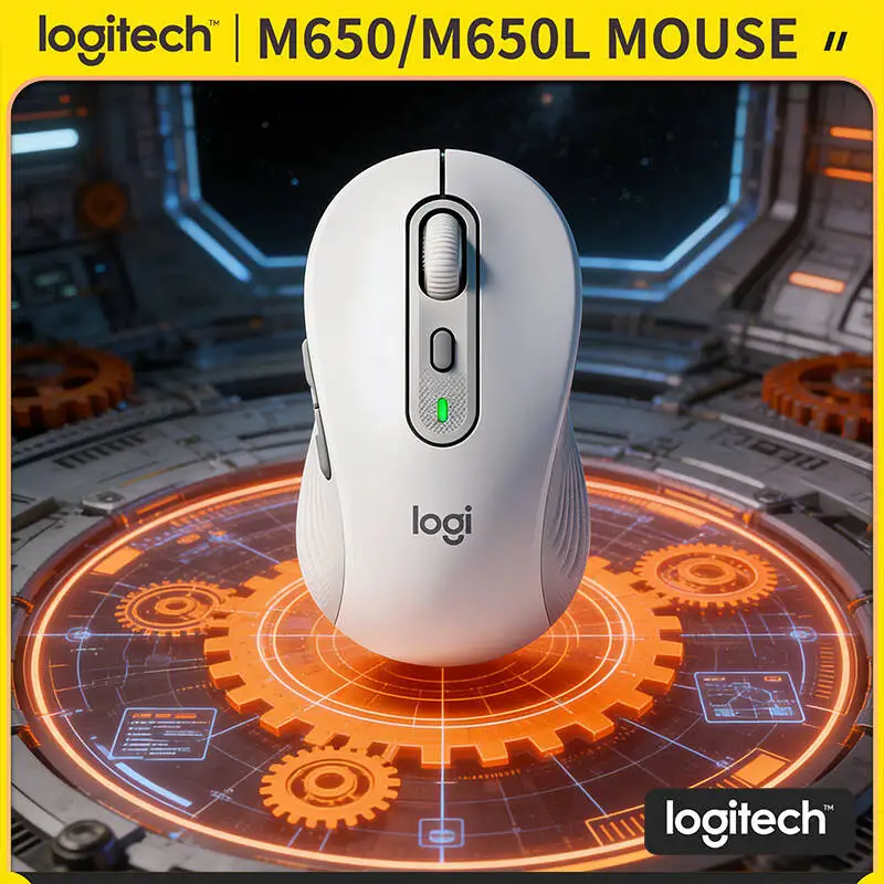 Logitech M650/M650L Wireless Ergonomic Mouse - Soft Thumb Rest, 400-4000 DPI Adjustable, Silent Clicks, 10m Range
Logitech M650/M650L Wireless Ergonomic Mouse - Soft Thumb Rest, 400-4000 DPI Adjustable, Silent Clicks, 10m Range