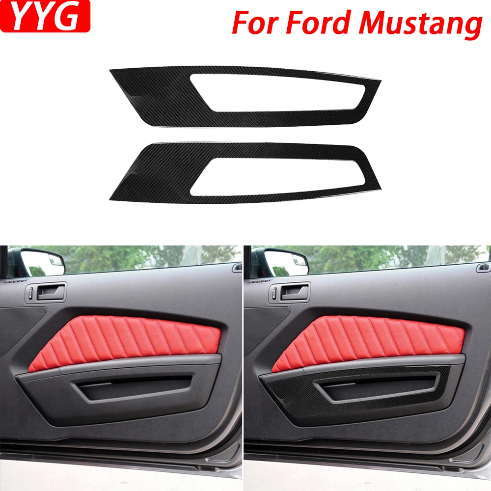 For Ford Mustang 2009 2010 2011 2012 2013 Accessories Carbon Fiber Front Door Panel Trim Cover Car Interior Decoration Sticker
For Ford Mustang 2009 2010 2011 2012 2013 Accessories Carbon Fiber Front Door Panel Trim Cover Car Interior Decoration Sticker
