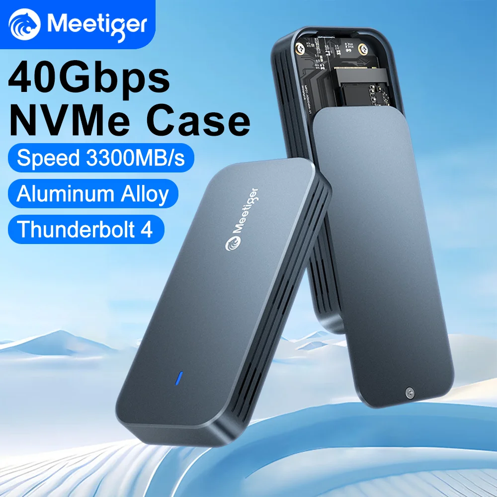 Корпус SSD Meetiger USB4 M.2 Адаптер SSD 40 Гбит/с Корпус M2 NVMe, совместимый с чехлом для внешнего жесткого диска Thunderbolt USB4.0 Type-C
Корпус SSD Meetiger USB4 M.2 Адаптер SSD 40 Гбит/с Корпус M2 NVMe, совместимый с чехлом для внешнего жесткого диска Thunderbolt USB4.0 Type-C